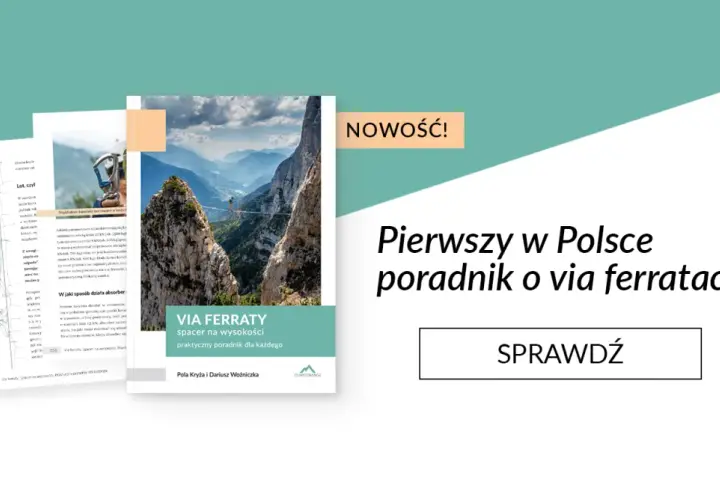 Pierwszy w Polsce poradnik o via ferratach. Odkryj piękno via ferrata polska i bezpiecznie spaceruj po wysokościach.