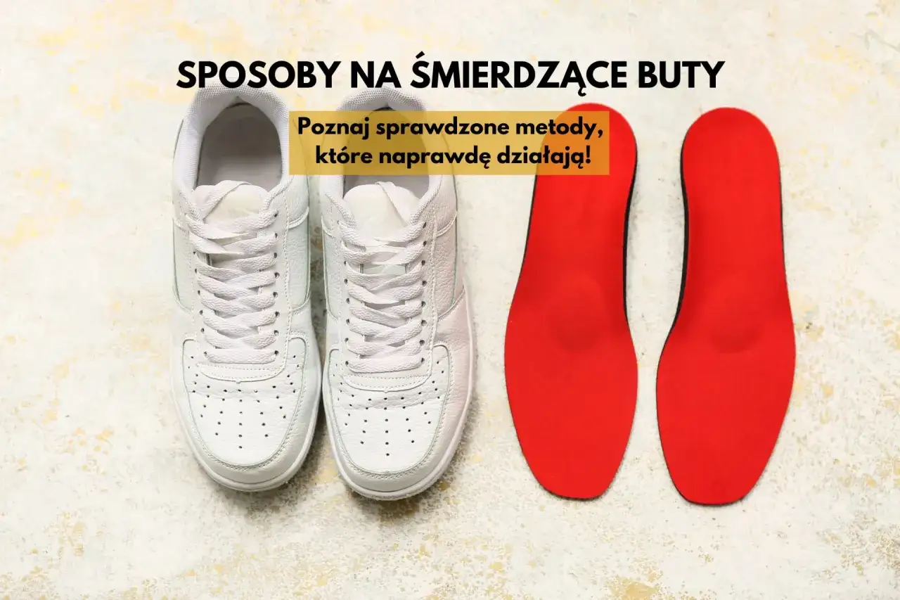 Białe sneakersy i czerwone wkładki. Poznaj sprawdzone domowe sposoby na śmierdzące buty, kt&oacute;re naprawdę działają!